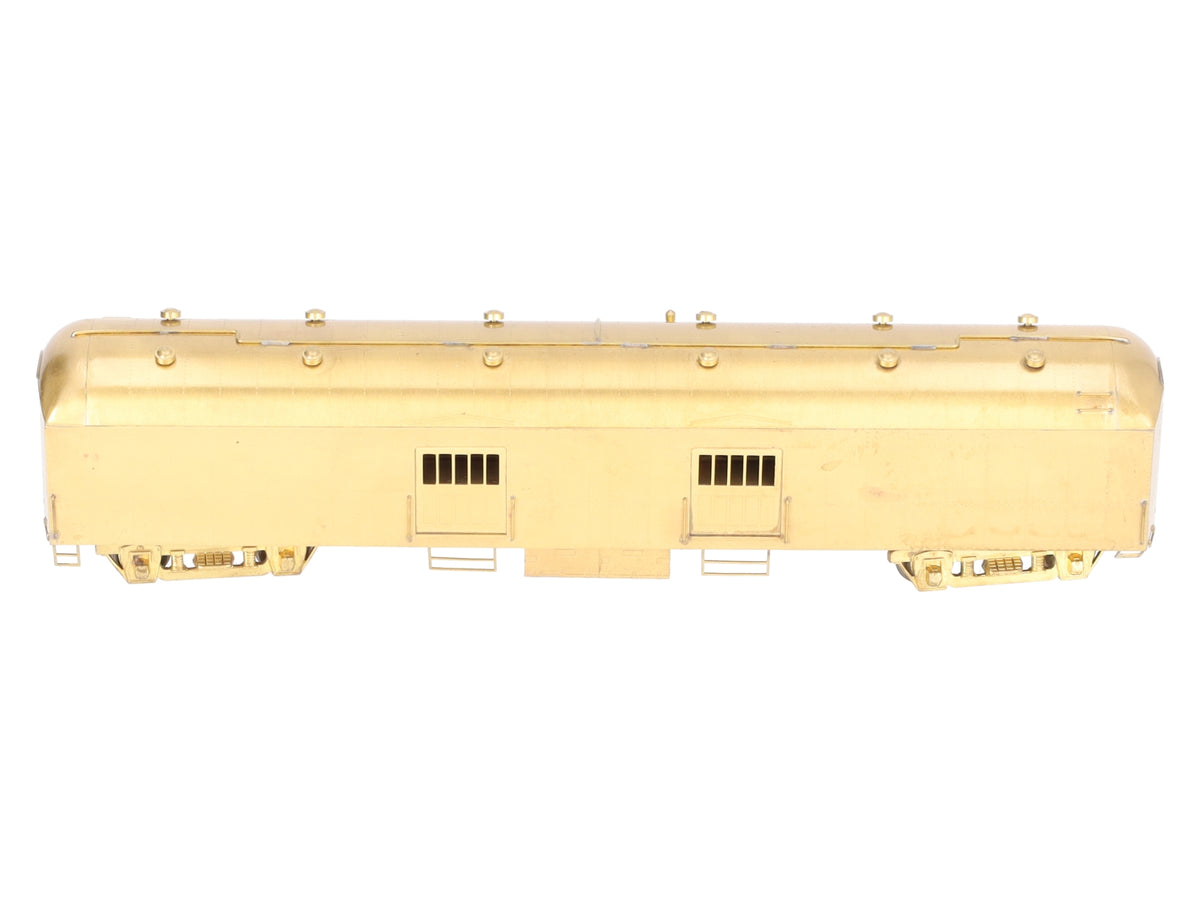 HO Scale BRASS 60' Baggage Car- Unpainted VG
