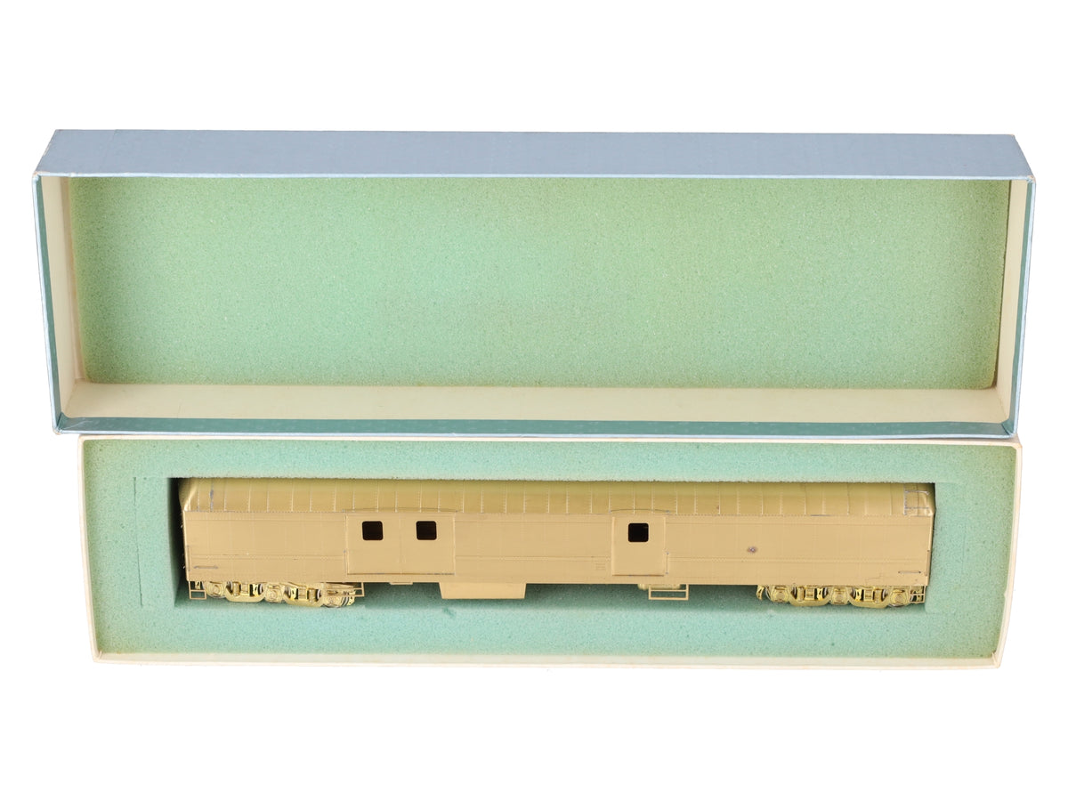 HO Scale BRASS Southern Pacific Harriman 72' Baggage Car- Unpainted EX