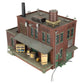 Woodland Scenics BR5848 O Scale Built-&-Ready Morrison's Door Factory Building VG