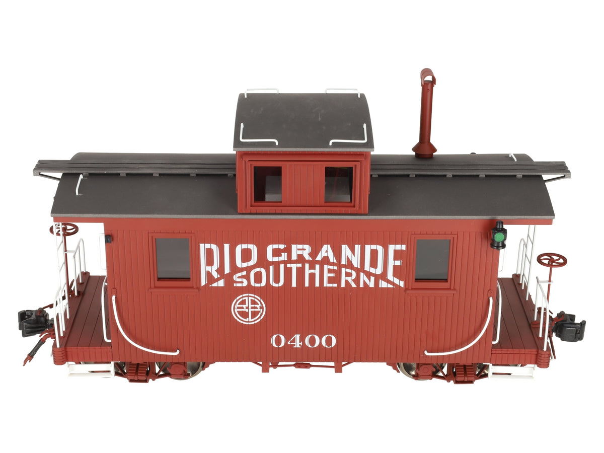 AMS AM33-015B G Scale Rio Grande Southern Short Caboose #0400 EX/Box