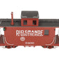 AMS AM33-015B G Scale Rio Grande Southern Short Caboose #0400 EX/Box