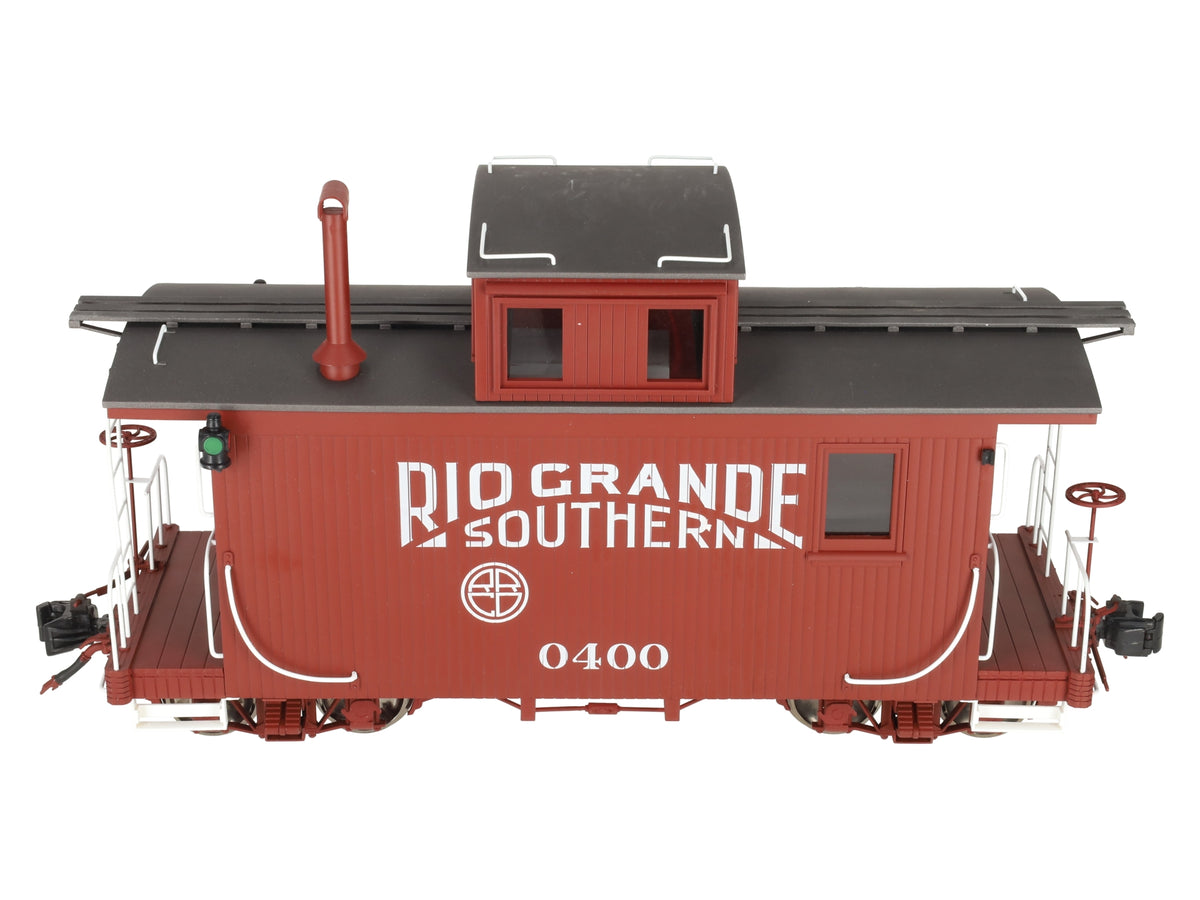 AMS AM33-015B G Scale Rio Grande Southern Short Caboose #0400 EX/Box