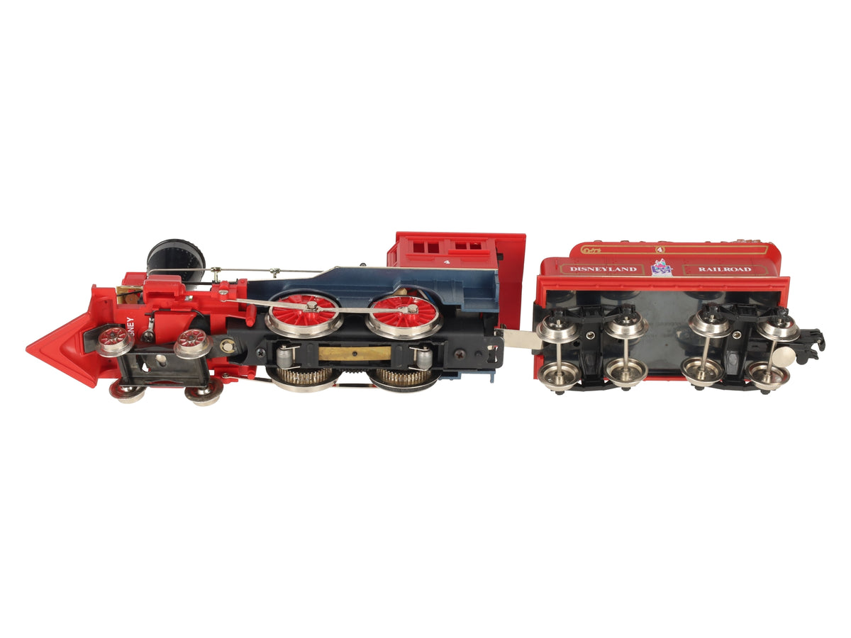 Lionel 6-18008 Disneyland 4-4-0 Steam Locomotive & Tender #4 w/Display Case EX