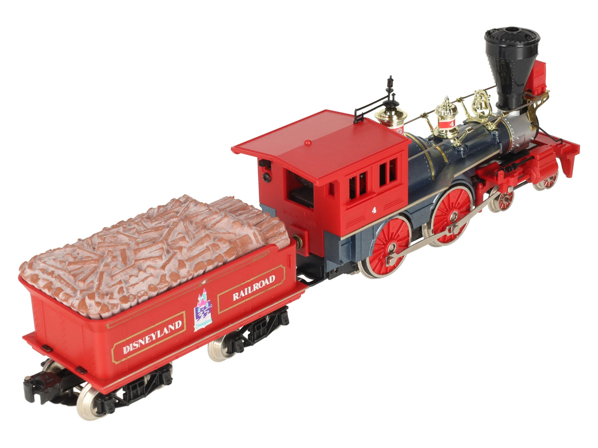 Lionel 6-18008 Disneyland 4-4-0 Steam Locomotive & Tender #4 w/Display Case EX