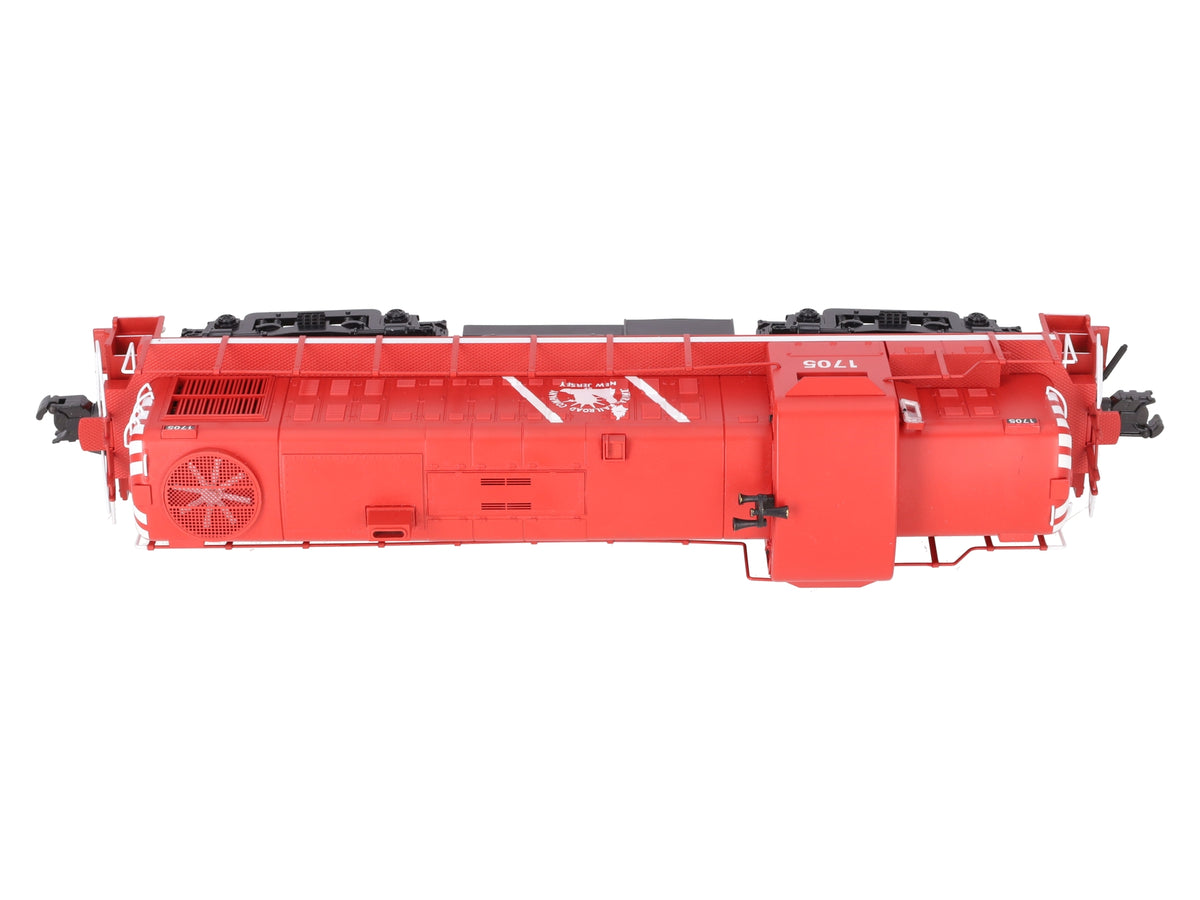 K-Line K2419-1705 O Gauge CNJ RS-3 Diesel Locomotive w/Lionel TMCC #1705 EX/Box
