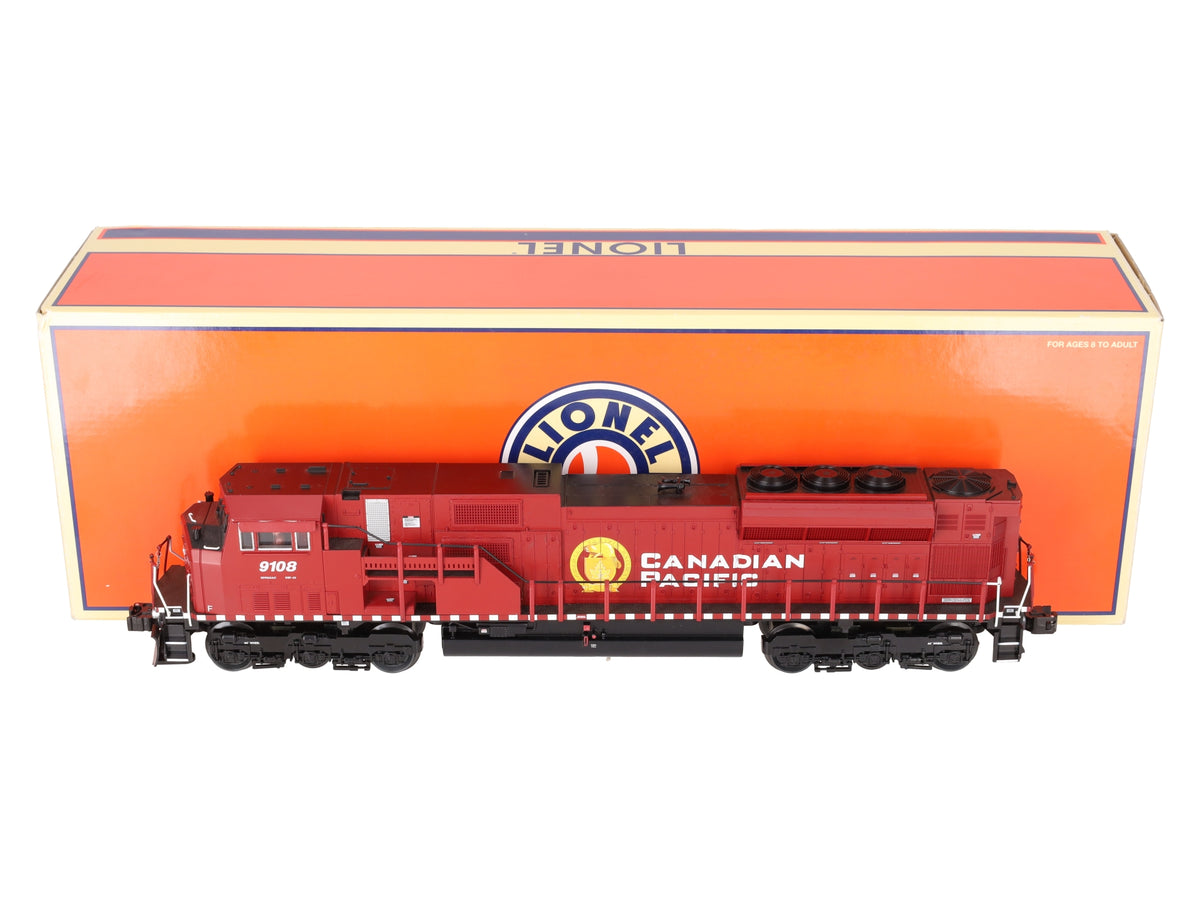 Lionel 6-28254 O Gauge CP Lionmaster SD-90 Diesel Locomotive w/TMCC&RS #9108 EX/Box