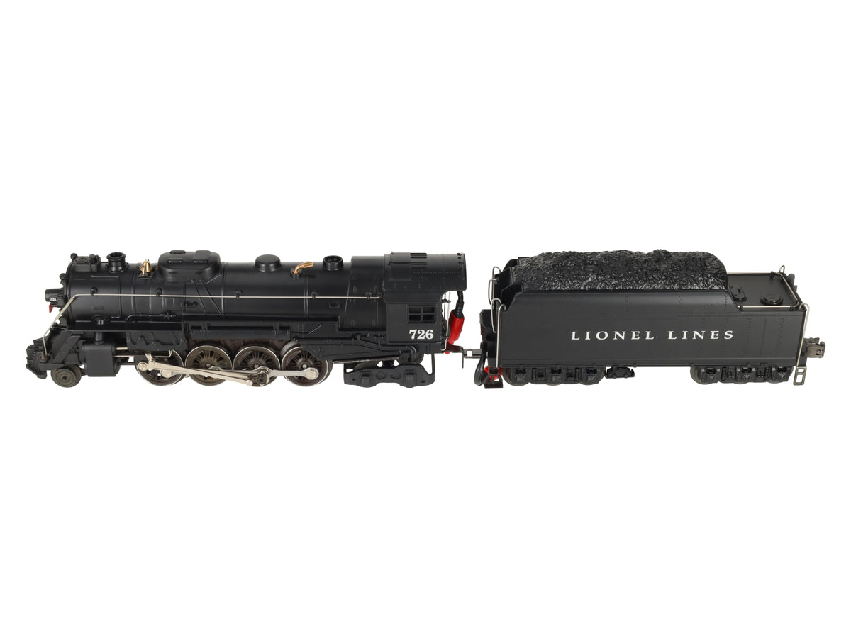Lionel 6-18053 O Gauge Century Club Berkshire 2-8-4 Steam Loco & Tender #726 EX/Box