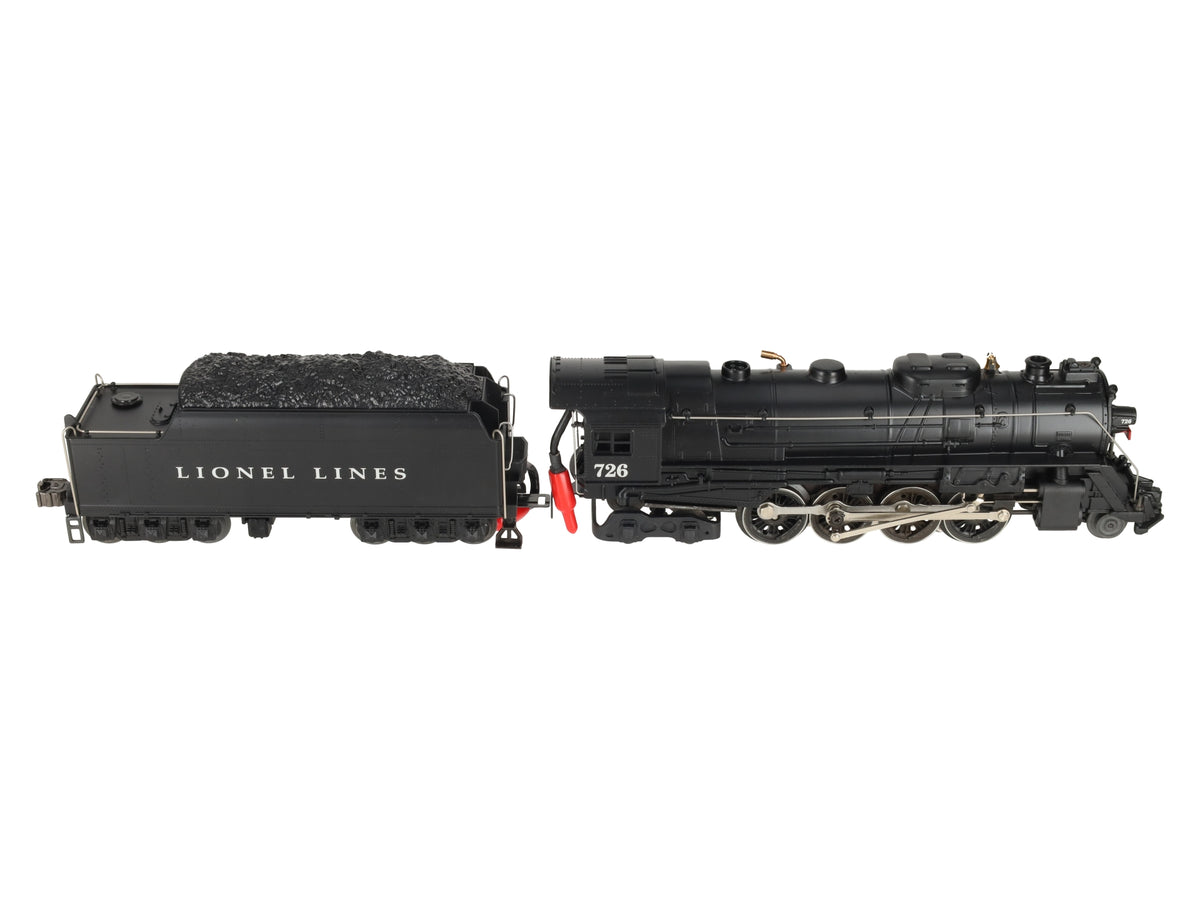 Lionel 6-18053 O Gauge Century Club Berkshire 2-8-4 Steam Loco & Tender #726 EX/Box