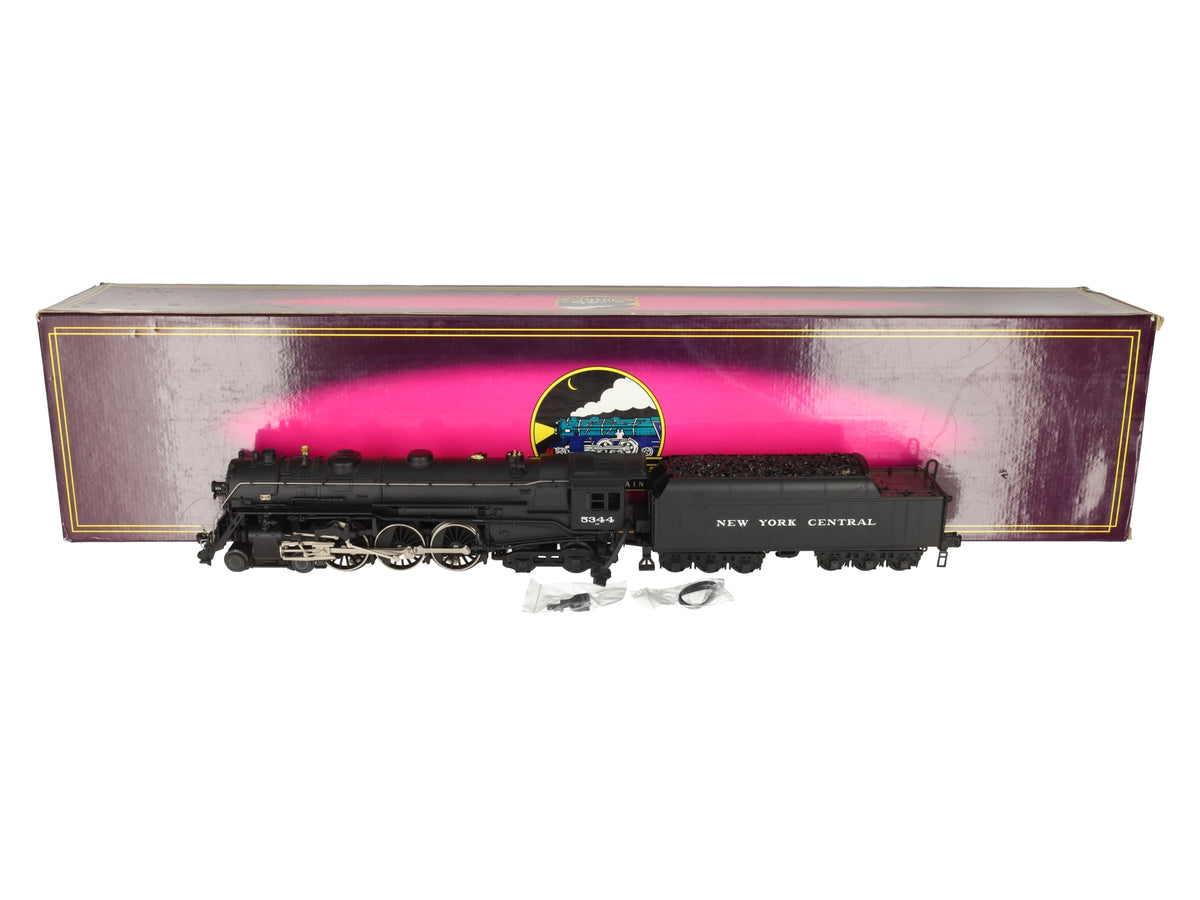 MTH 20-3020-1 O NYC Diecast J-1e Hudson Steam Locomotive & Tender w/PS1 #5344 EX/Box