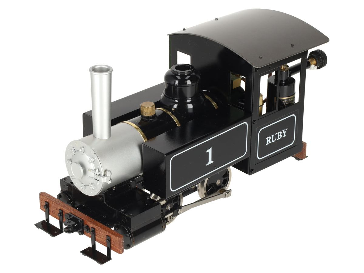 Accucraft AC77-010 1:20.3 Ruby 0-4-0 Live Steam Tank Engine #1 EX/Box