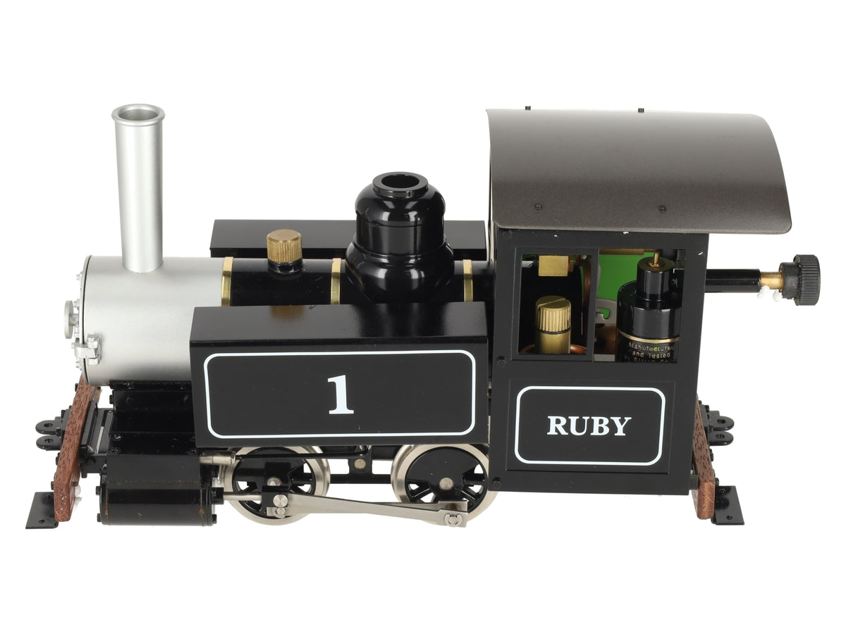 Accucraft AC77-010 1:20.3 Ruby 0-4-0 Live Steam Tank Engine #1 EX/Box