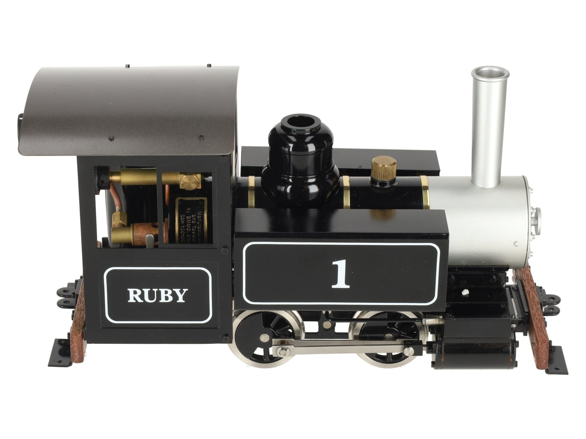 Accucraft AC77-010 1:20.3 Ruby 0-4-0 Live Steam Tank Engine #1 EX/Box