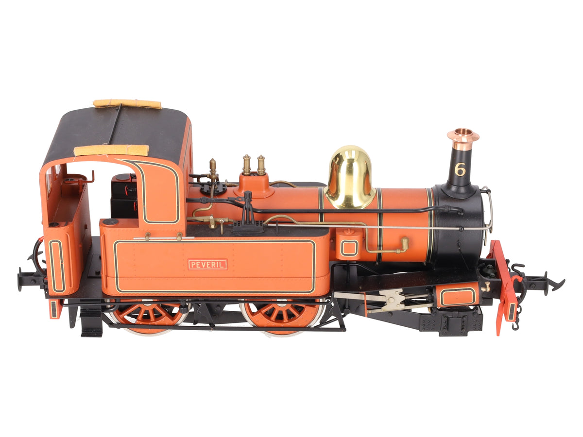 Accucraft G Scale Isle Of Man 2-4-0 "Peveril" Steam Locomotive #6 EX