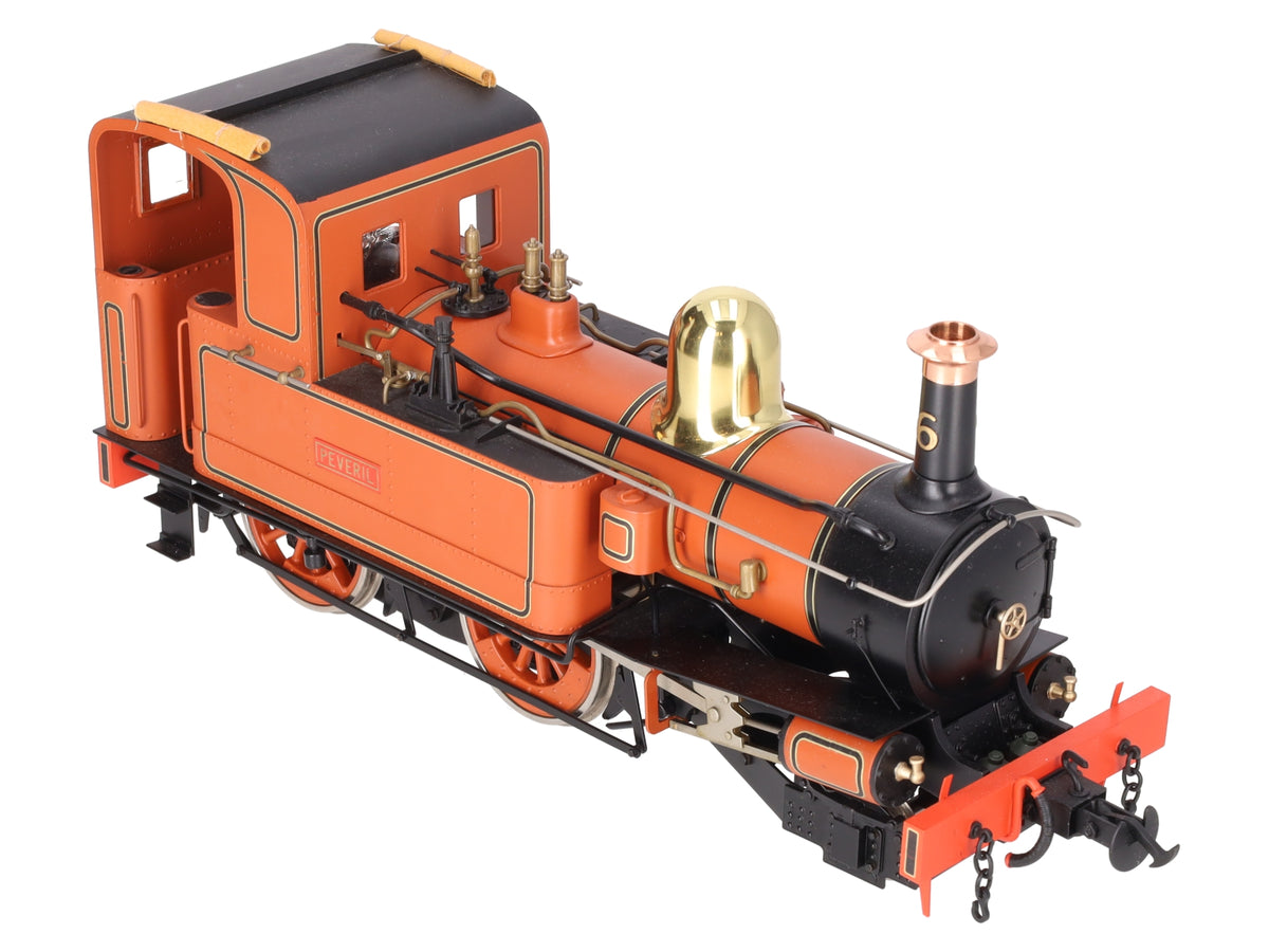 Accucraft G Scale Isle Of Man 2-4-0 "Peveril" Steam Locomotive #6 EX