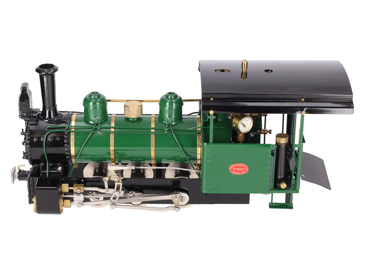 Roundhouse 16522 G Scale Fowler 0-6-2 Live Steam Locomotive #16255 VG