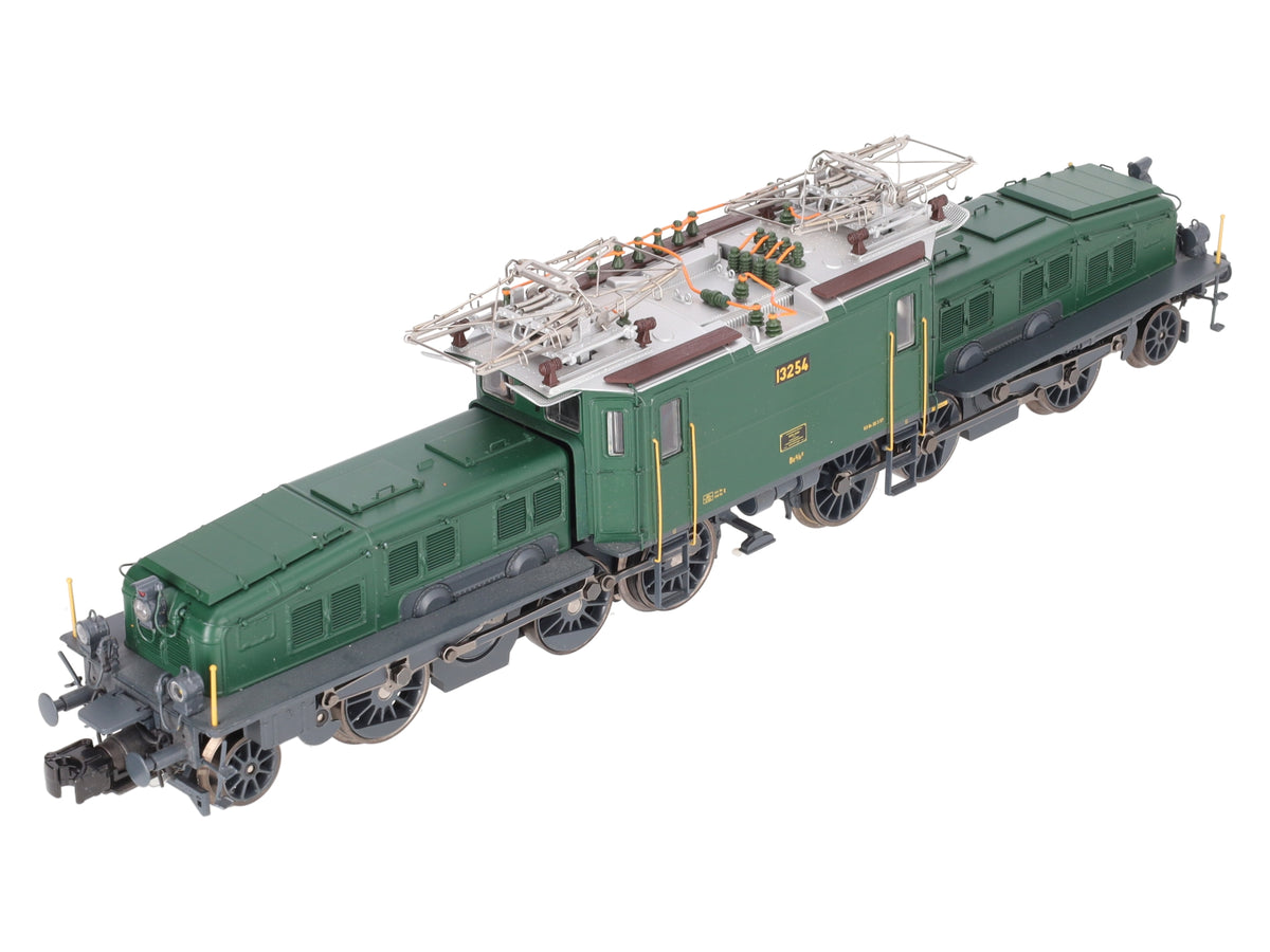 MTH 20-5638-1 Dark Green Be 6/8 II Crocodile Electric Loco #13254 with PS 2.0 LN/Box