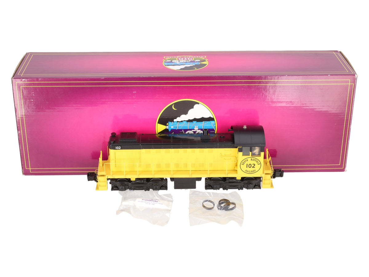 MTH 20-20328-1 South Buffalo Railway Alco S-2 Switcher Diesel Engine #102 w/PS3 EX/Box