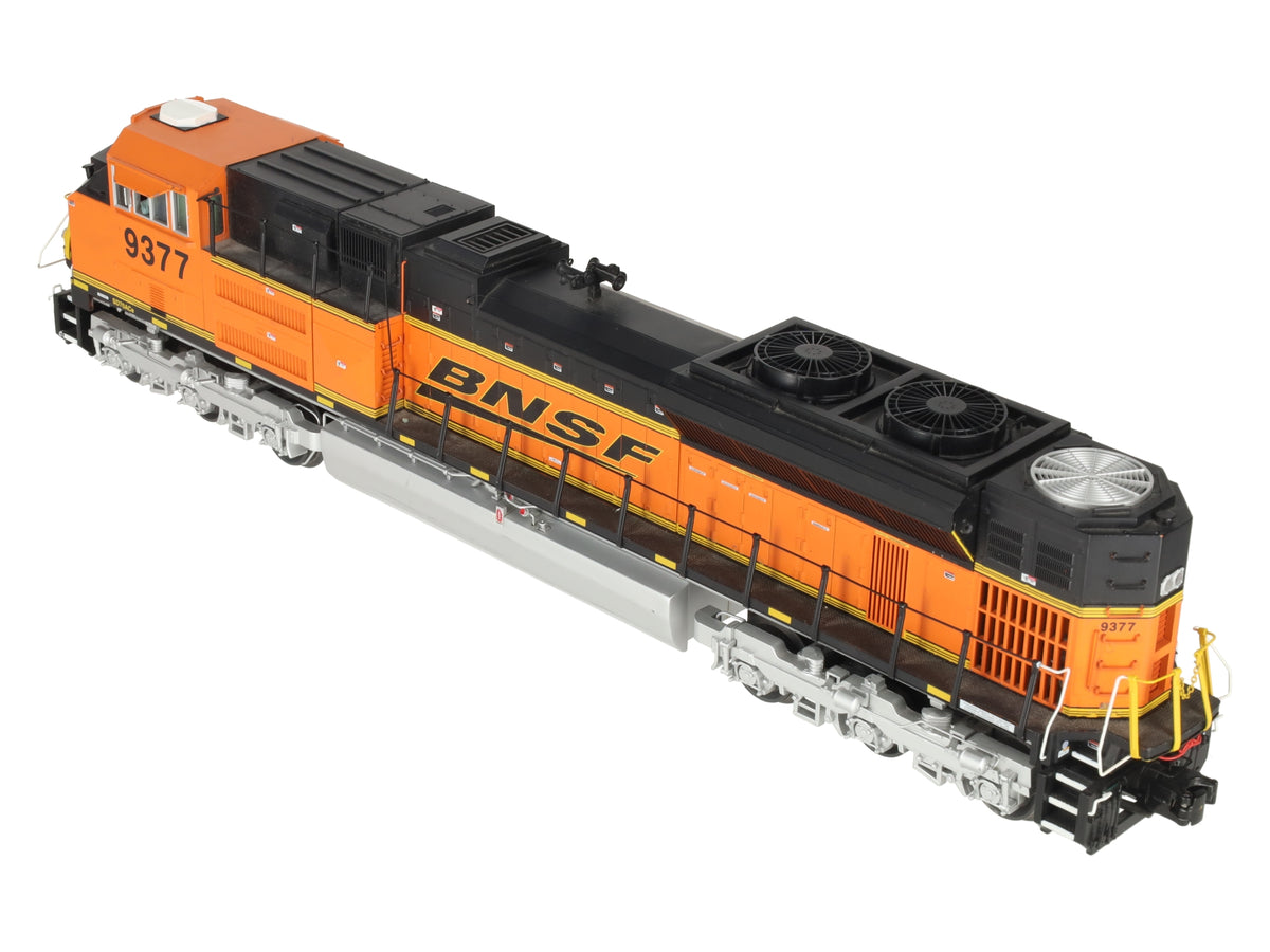 MTH 20-20426-1 O BNSF EMD SD70ACe Diesel Engine #9377 w/PS 3.0 (Hi-Rail Wheels) EX/Box