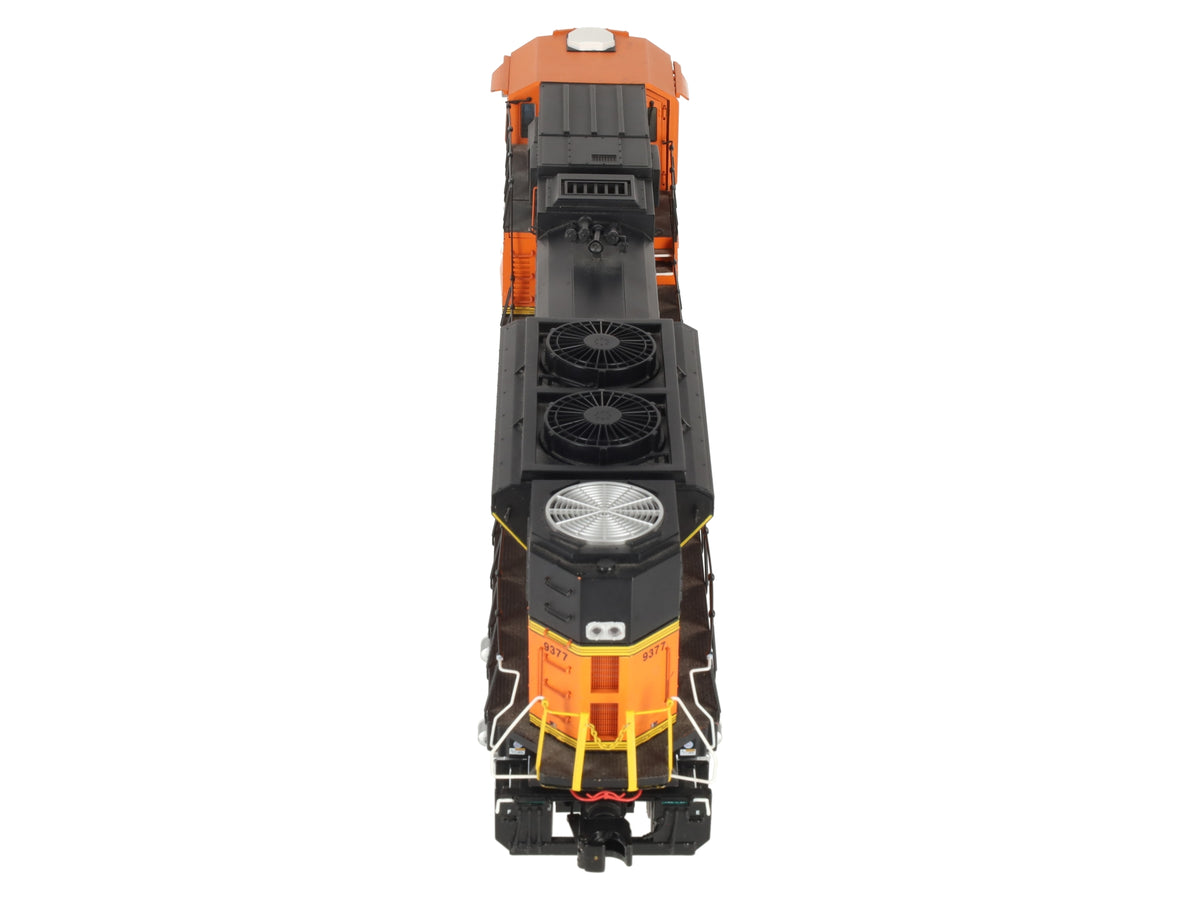 MTH 20-20426-1 O BNSF EMD SD70ACe Diesel Engine #9377 w/PS 3.0 (Hi-Rail Wheels) EX/Box