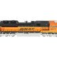 MTH 20-20426-1 O BNSF EMD SD70ACe Diesel Engine #9377 w/PS 3.0 (Hi-Rail Wheels) EX/Box
