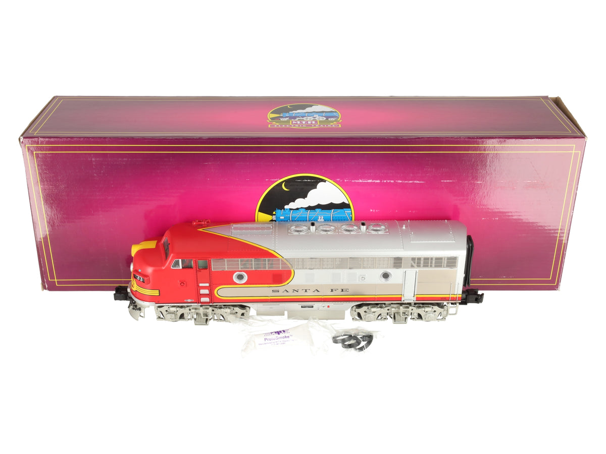 MTH 20-20764-1 O Santa Fe F-3 A Unit Diesel Engine #33 with Proto-Sound 3.0 EX/Box
