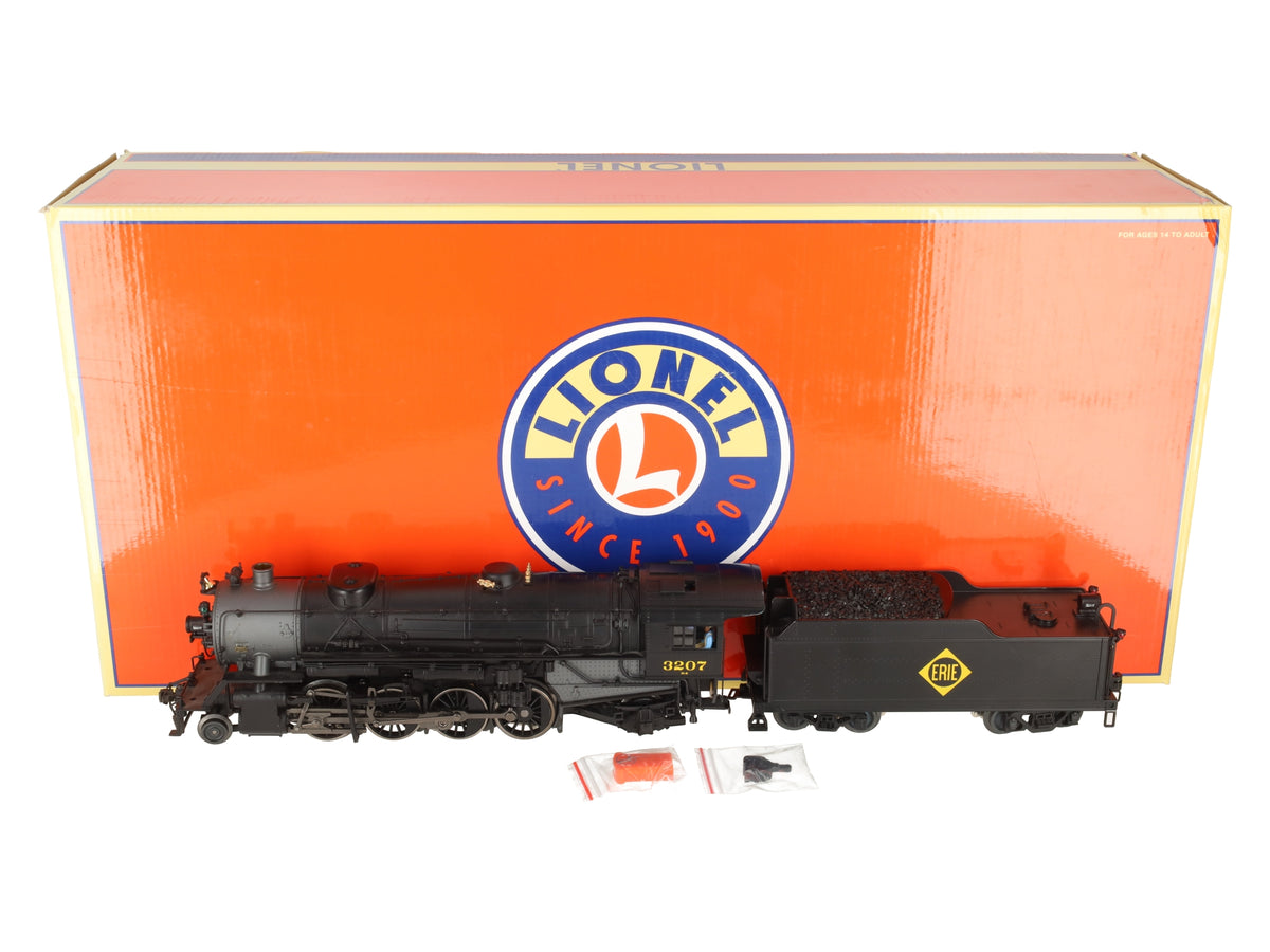 Lionel 6-81191 O LEGACY Erie 2-8-2 Mikado Heavy Steam Locomotive #3207 EX/Box
