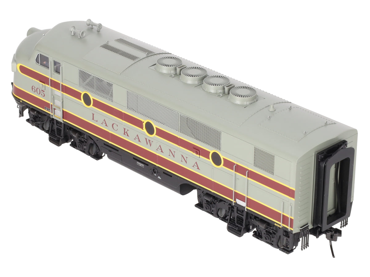 Atlas 1608-1 O Erie Lackawanna F2/F3 Diesel Locomotive w/ TMCC #605 - 3-Rail EX/Box