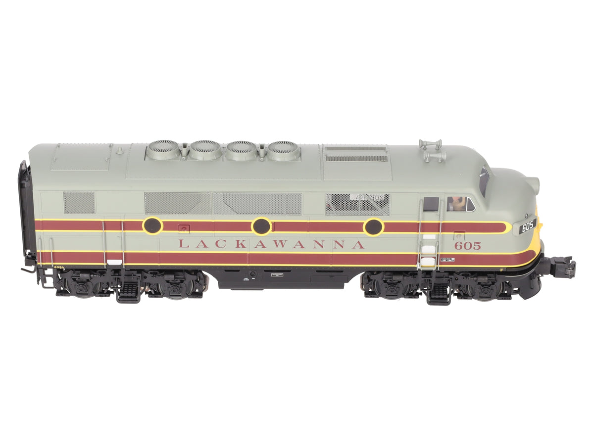 Atlas 1608-1 O Erie Lackawanna F2/F3 Diesel Locomotive w/ TMCC #605 - 3-Rail EX/Box