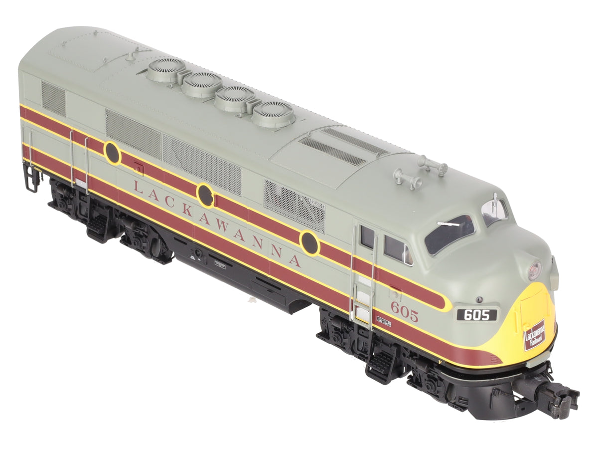 Atlas 1608-1 O Erie Lackawanna F2/F3 Diesel Locomotive w/ TMCC #605 - 3-Rail EX/Box
