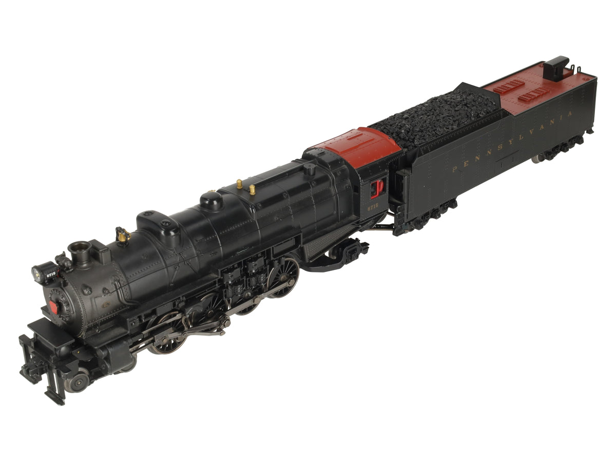 MTH 30-1580-1 O PRR 4-8-2 Imperial M-1a Mountain Steam Engine #6715 w/PS 3.0 EX/Box