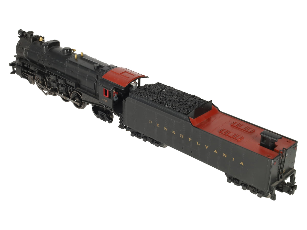 MTH 30-1580-1 O PRR 4-8-2 Imperial M-1a Mountain Steam Engine #6715 w/PS 3.0 EX/Box