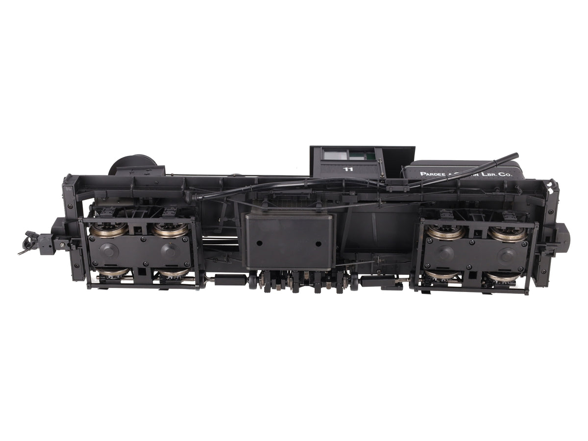 Bachmann 81196 G Pardee & Curtin Lumber Co. 2-Truck Shay Steam Locomotive #11 VG/Box