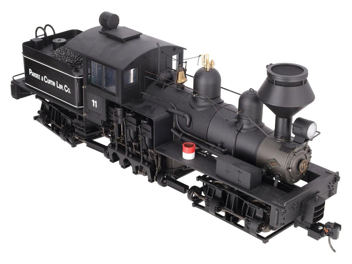 Bachmann 81196 G Pardee & Curtin Lumber Co. 2-Truck Shay Steam Locomotive #11 VG/Box