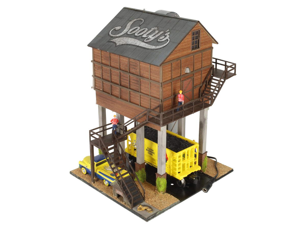 Menards 275-9271 O Scale Sooty's Coal Tipple VG