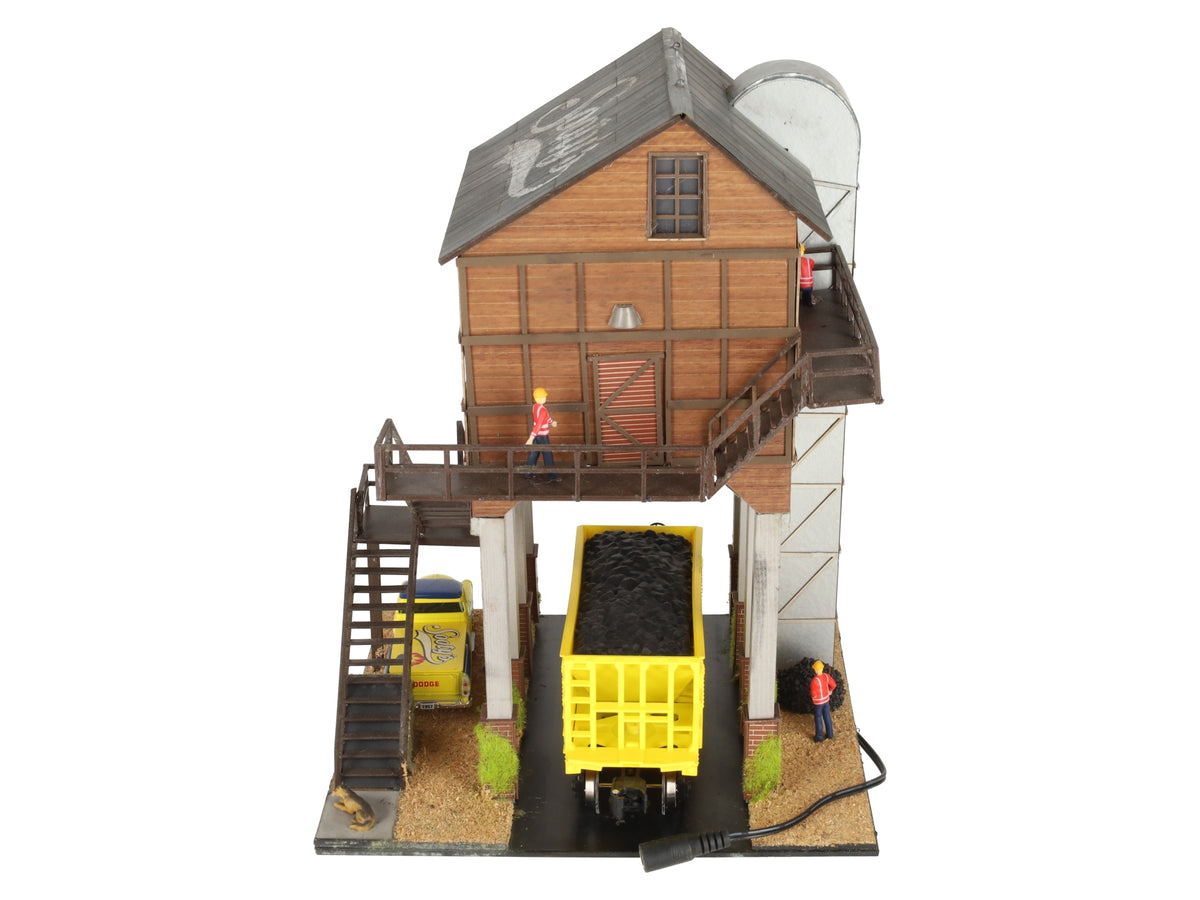Menards 275-9271 O Scale Sooty's Coal Tipple VG