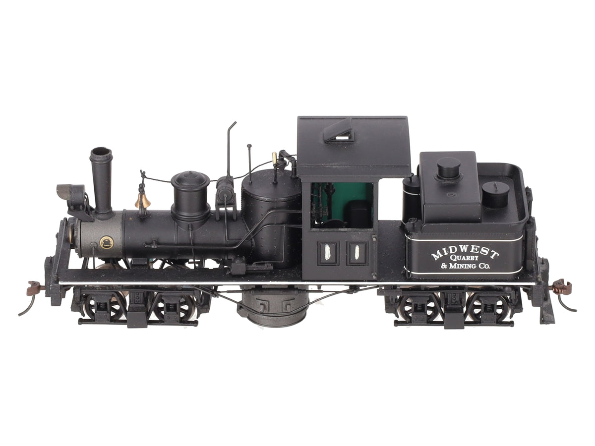 Bachmann 25661 On30 Midwest Quarry & Mining Co. Two-Truck Shay Steam Locomotive VG