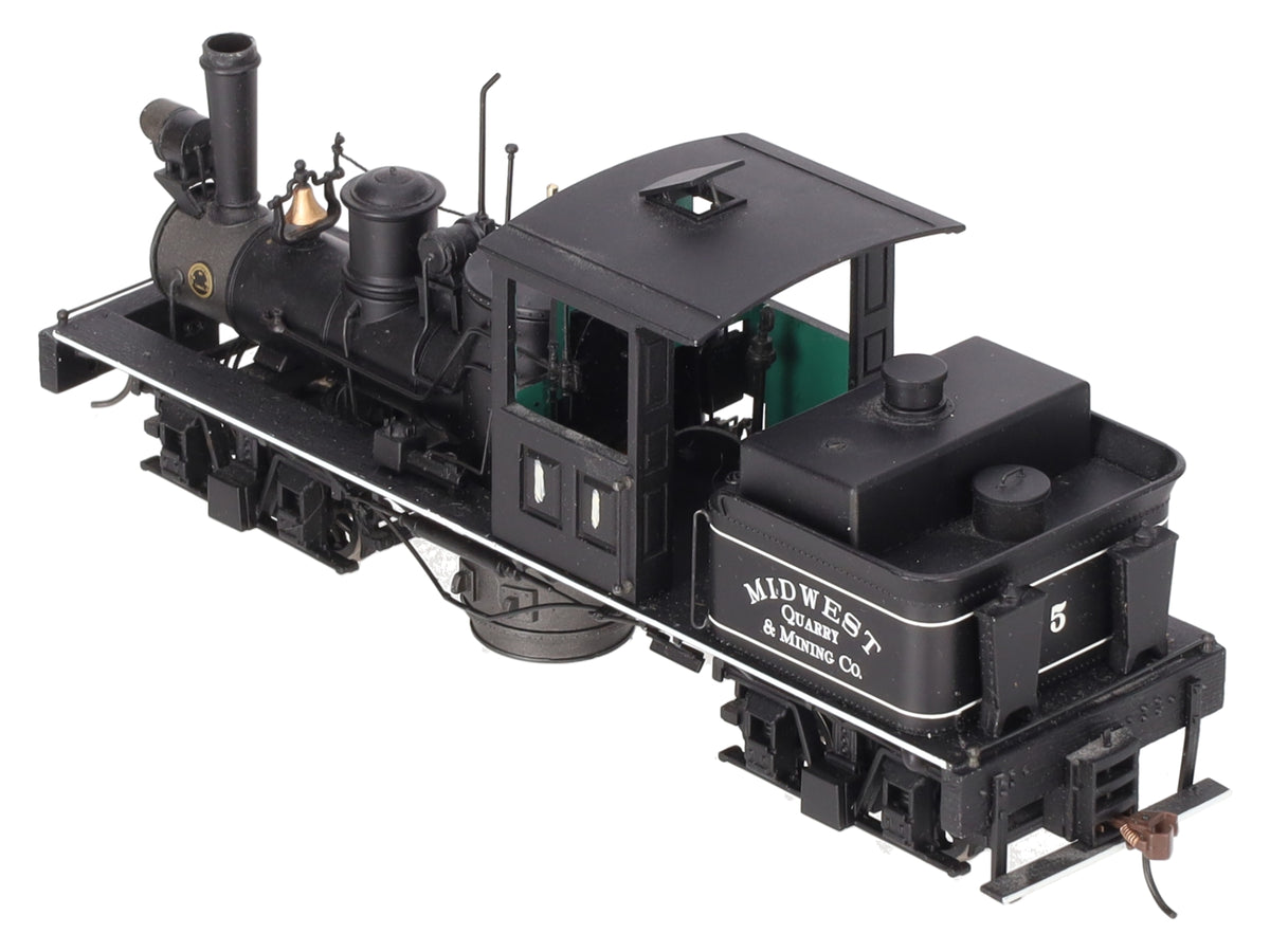 Bachmann 25661 On30 Midwest Quarry & Mining Co. Two-Truck Shay Steam Locomotive VG
