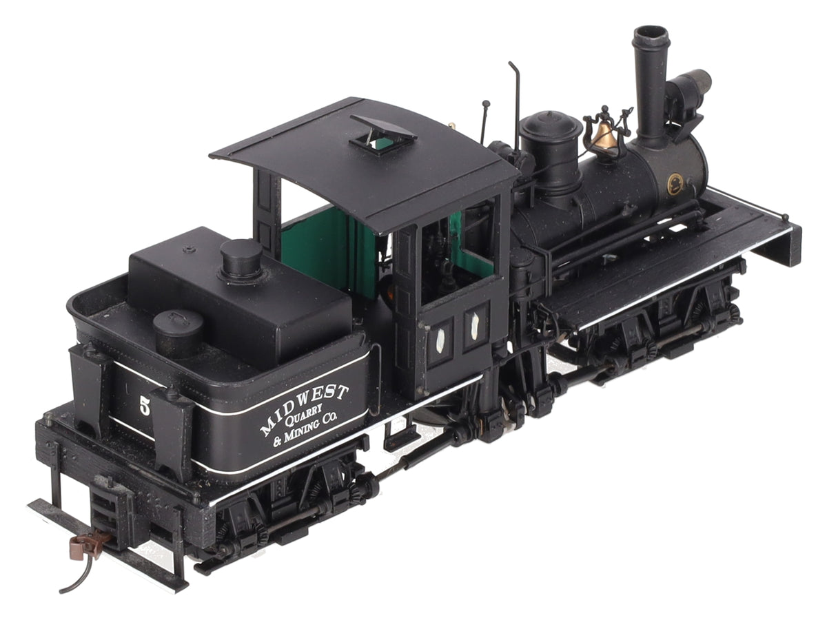 Bachmann 25661 On30 Midwest Quarry & Mining Co. Two-Truck Shay Steam Locomotive VG