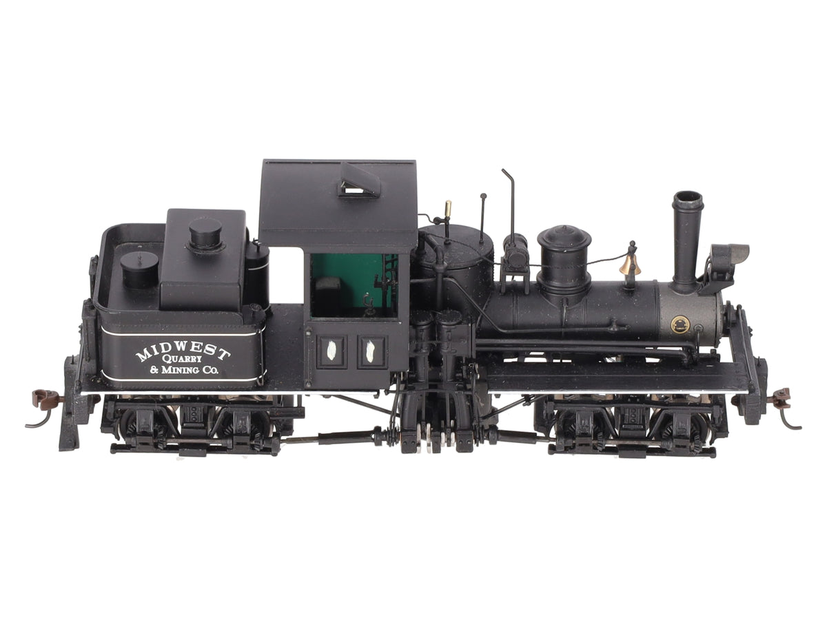 Bachmann 25661 On30 Midwest Quarry & Mining Co. Two-Truck Shay Steam Locomotive VG