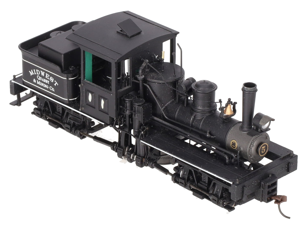 Bachmann 25661 On30 Midwest Quarry & Mining Co. Two-Truck Shay Steam Locomotive VG