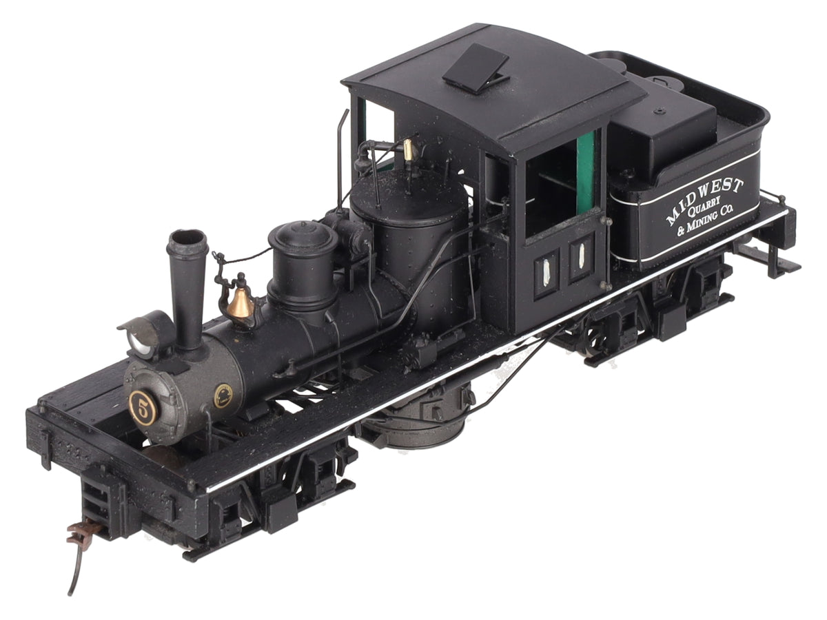 Bachmann 25661 On30 Midwest Quarry & Mining Co. Two-Truck Shay Steam Locomotive VG