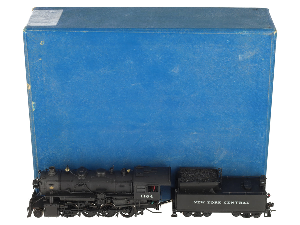 Alco Models S-120 HO Scale BRASS NYC G-46h 2-8-0 Steam Loco w/ Tender - Painted/Box