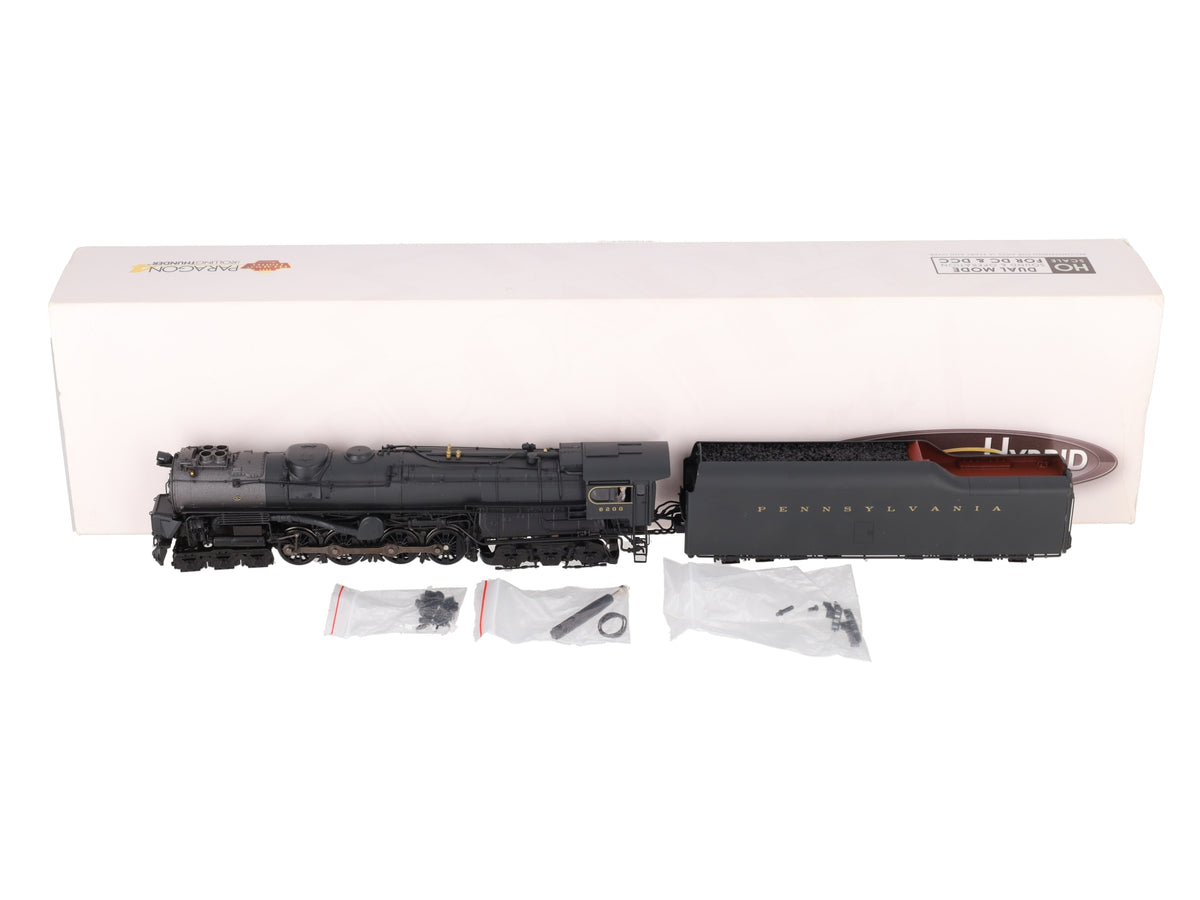 Broadway Limited 6184 HO PRR S2 6-8-6 Turbine Steam Loco w/ Sound/DC/DCC #6200 EX/Box