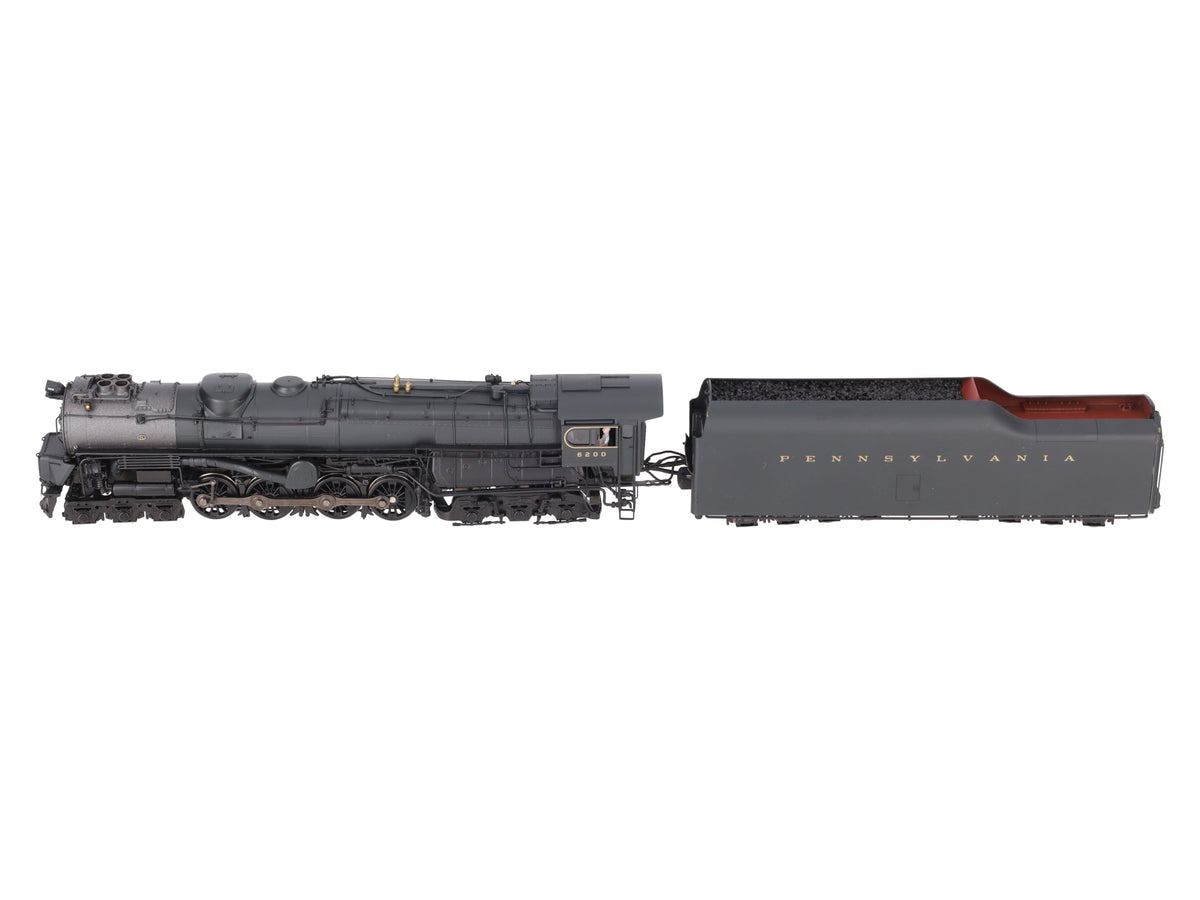 Broadway Limited 6184 HO PRR S2 6-8-6 Turbine Steam Loco w/ Sound/DC/DCC #6200 EX/Box