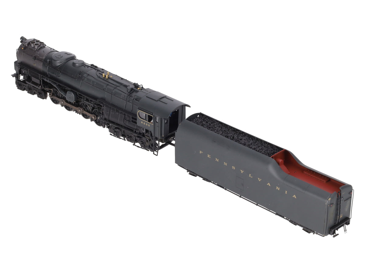 Broadway Limited 6184 HO PRR S2 6-8-6 Turbine Steam Loco w/ Sound/DC/DCC #6200 EX/Box