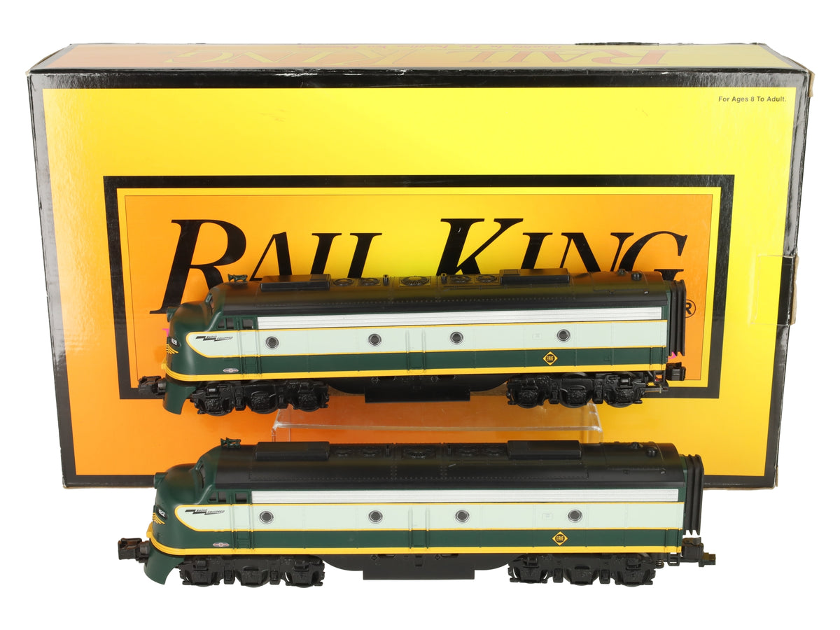MTH 30-2676-1 Erie E-8AA Diesel Engine Set w/Proto-Sound 2.0 #828/822 LN/Box