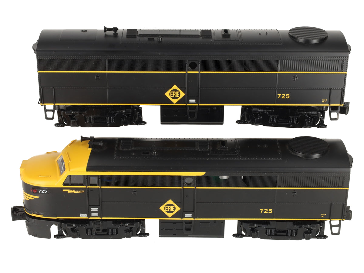 Williams 23204 O Erie ALCO FA1 - FB1 Conventional 3-Rail Diesel Loco #725A/#725B EX/Box