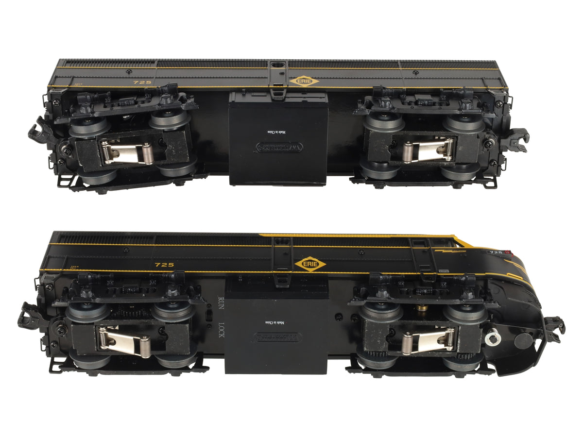 Williams 23204 O Erie ALCO FA1 - FB1 Conventional 3-Rail Diesel Loco #725A/#725B EX/Box