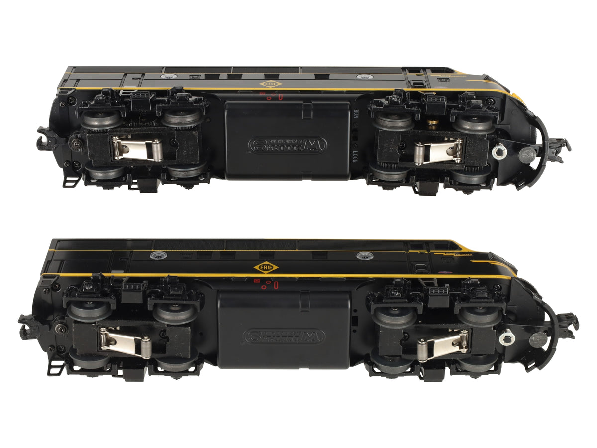 Williams 20108 Erie EMD F3 AA Diesel Locomotive Set EX/Box