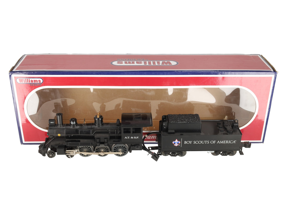 Williams 40603 WM Baldwin 4-6-0 Steam Locomotive Santa Fe O #464 EX/Box